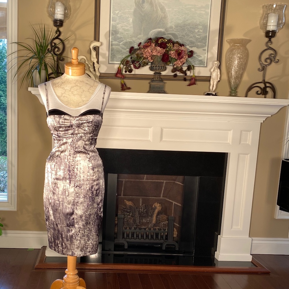 MARCIANO - SILK BODYCON DRESS